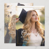 Plat Aankondigingskaart Aankondiging (Voorkant / Achterkant)