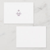 Plat Advies Kaart (Voorkant / Achterkant)