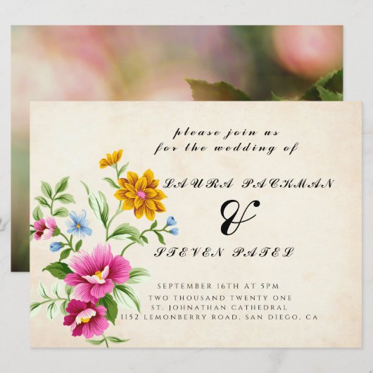 Plat kaartje (Voorkant / Achterkant)