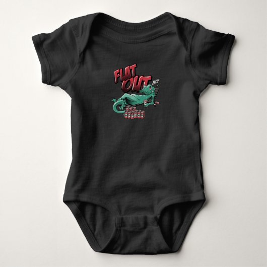Plat Lizard Romper (Voorkant)