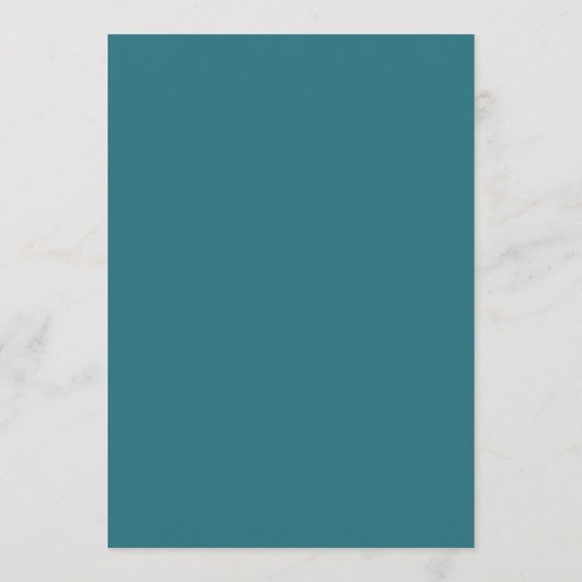 Plat Strand Menu (Achterkant)