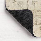 Plat van de zeven stadswijken muismat (Hoek)