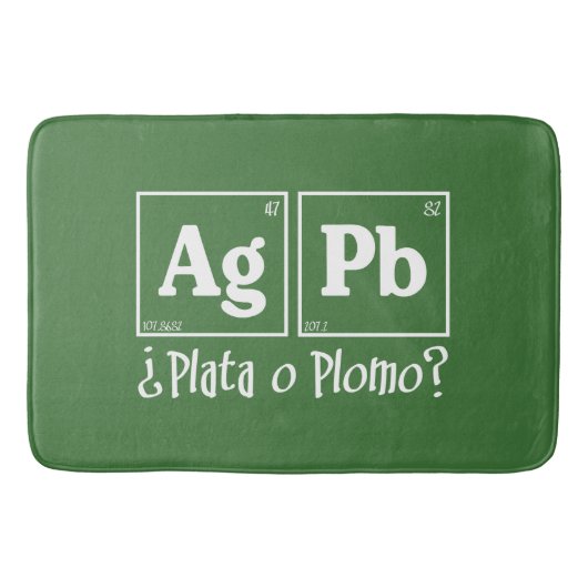 Plata o plomo badmat (Voorkant)