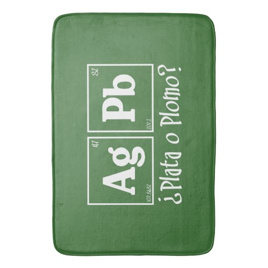 Plata o plomo badmat (Voorkant Verticaal)
