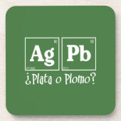 Plata o plomo bier onderzetter (Voorkant)