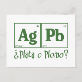 Plata o plomo briefkaart (Voorkant)