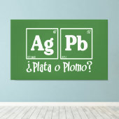 Plata o plomo canvas afdruk (Insitu (Houten vloer))