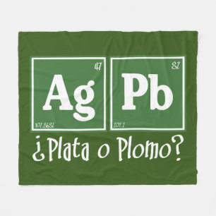 Plata o plomo fleece deken