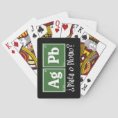 Plata o plomo pokerkaarten (Achterkant)