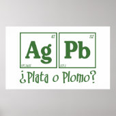 Plata o plomo poster (Voorkant)