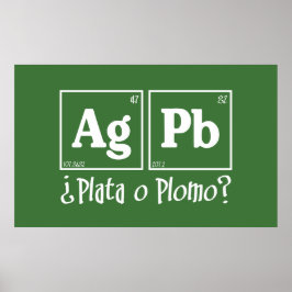 Plata o plomo poster