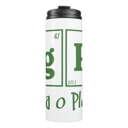 Plata o plomo thermosbeker (Voorkant)