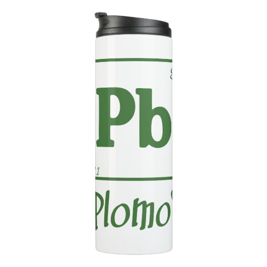 Plata o plomo thermosbeker (Geroteerd rechts)