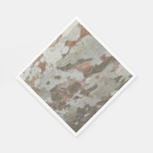 Platanen camouflage ziet er uit als boomschors pat servet (Hoek)