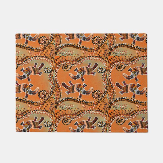 PLATAPUS ART DEURMAT (Voorkant)