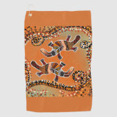 PLATAPUS ART GOLFHANDDOEK (Voorkant)