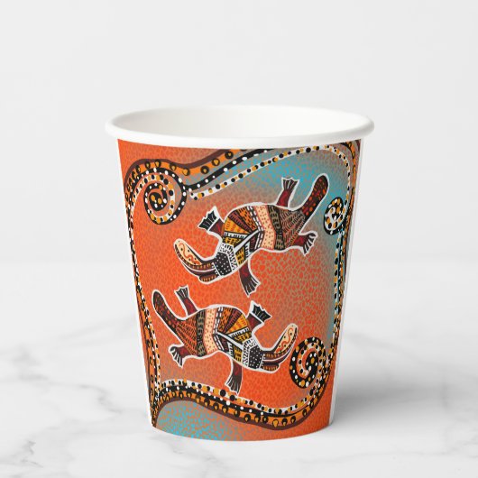 PLATAPUS ART PAPIEREN BEKERS (Achterkant)