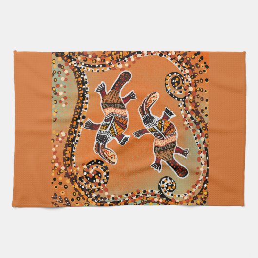 PLATAPUS ART THEEDOEK (Horizontaal)