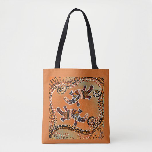 PLATAPUS ART TOTE BAG (Voorkant)