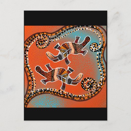 PLATAPUS KUNST    BRIEFKAART (Voorkant)