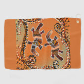 PLATAPUS KUNST        GOLFHANDDOEK (Horizontaal)
