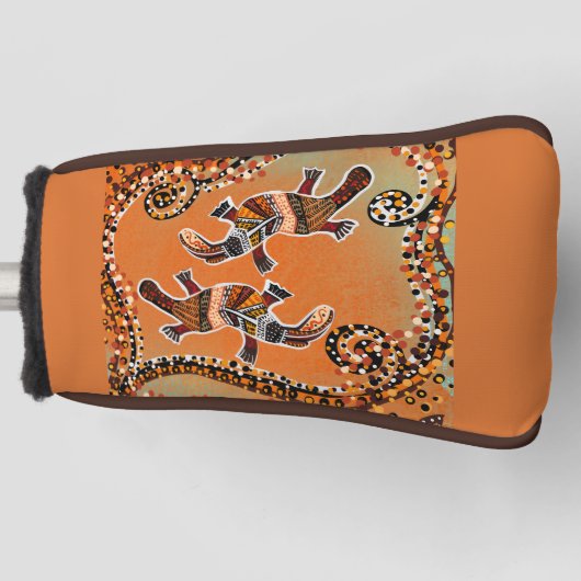 PLATAPUS KUNST GOLFHEADCOVER (Voorkant)