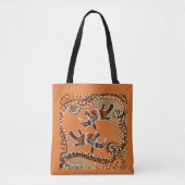 PLATAPUS KUNST TOTE BAG (Voorkant)