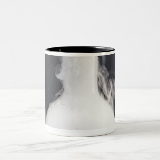 Platbodemkolf Tweekleurige Koffiemok (Center)