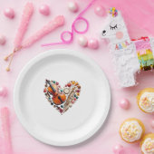 Plate Papieren Bordje (Feest)