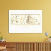 Plateau of Mexico City Canvas Afdruk (Insitu (Woonkamer))