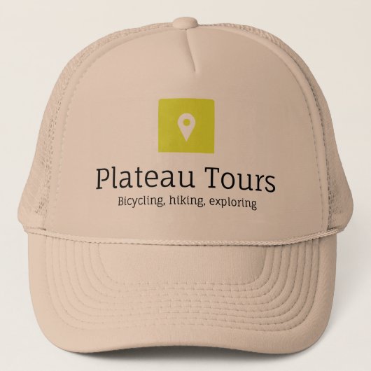 Plateau Tours Trucker Hat Pet (Voorkant)