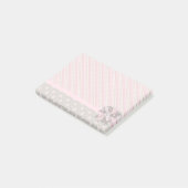 Platen en bloemen post-it® notes (Schuin)