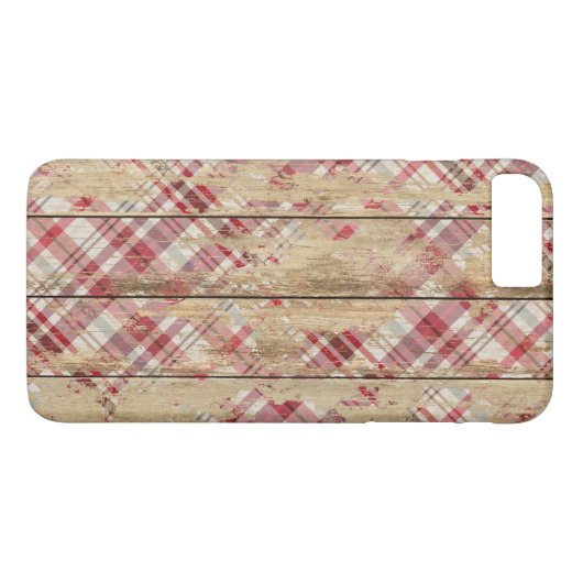 Platen en hout Case-Mate iPhone case (Achterkant (Horizontaal))