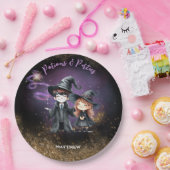 PLATEN Heksen en tovenaars Aangepast verjaardagsfe Papieren Bordje (Feest)