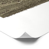 Platen, PA Panorama Kaart - 1892 Poster (Hoek)