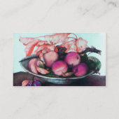 Platen, pruimen en bladeren, van SEIZOEN Visitekaartje (Achterkant)