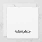 Platen van afdruk briefpapier vlak kaart (Achterkant)