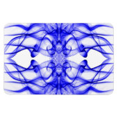 Platen van blauwe rook op wit magneet (Horizontaal)