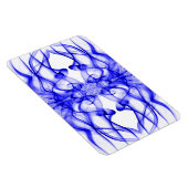 Platen van blauwe rook op wit magneet (Rechterzijde)