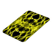 Platen van gele rook op zwart magneet (Linkerzijde)