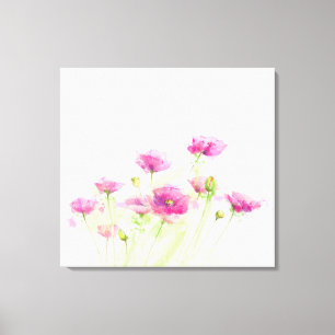 Platen van geverfde waterverf 3 canvas afdruk