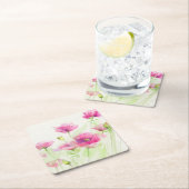 Platen van geverfde waterverf 3 kartonnen onderzetters (Insitu)