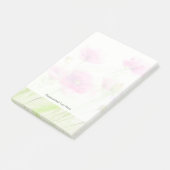 Platen van geverfde waterverf 3 post-it® notes (Schuin)