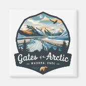 Platen van het nationale Arctisch park Magneet (Voorkant)
