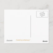 Platen van het Paradise-deurpaneel Briefkaart (Achterkant)