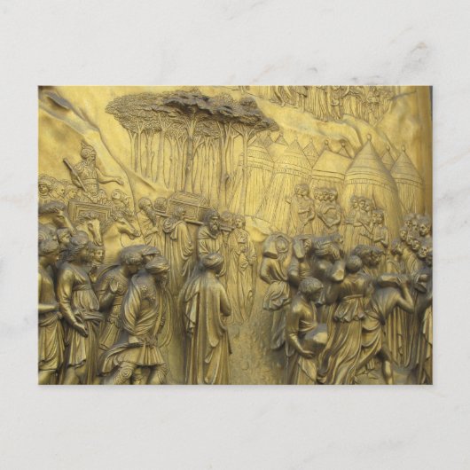 Platen van het Paradise-deurpaneel Briefkaart (Voorkant)