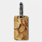 Platen van rijst ~ Aziatische zoetwaren Bagagelabel (Achterkant verticaal)