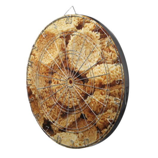 Platen van rijst ~ Aziatische zoetwaren Dartbord (Voorkant Rechts)