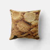 Platen van rijst ~ Aziatische zoetwaren Kussen (Achterkant)