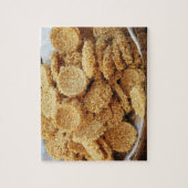 Platen van rijst ~ Aziatische zoetwaren Legpuzzel (Verticaal)